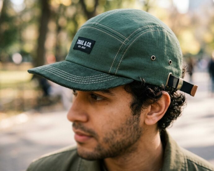 5 panel hat